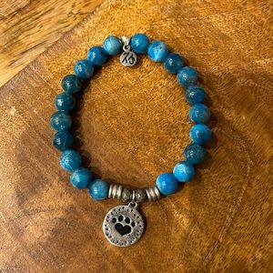 T.Jazelle paw print bracelet